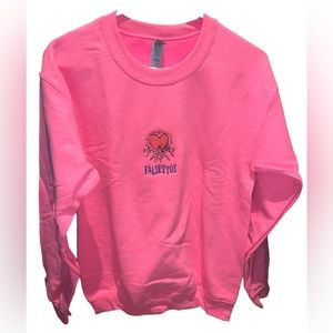 Falsettos embroidered crewneck